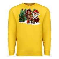 Lemon christmas gnomes barnyard Premium Sweatshirt - FaDigitalArtStudio