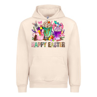 Sandshell Happy Easter coffee cups with Bunny Urban Hoodie - NancyCooperArtShop