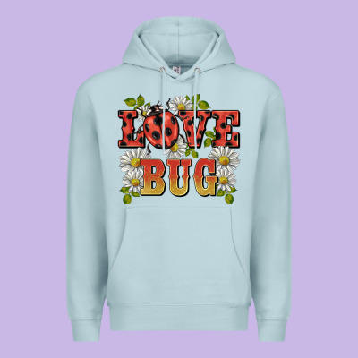 Ladybug Love Bug Premium Hoodie Designed By Barkaloodesign