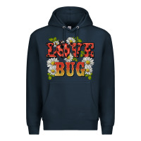Navy ladybug love bug Premium Hoodie - BarkalooDesign