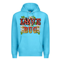 Ocean Blue ladybug love bug Premium Hoodie - BarkalooDesign