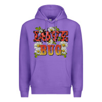 Purple ladybug love bug Premium Hoodie - BarkalooDesign
