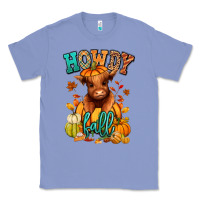 Colony Blue Hay there Fall pumpkin heifer Classic Tee - RanaPortraitStore