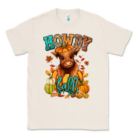 Natural Hay there Fall pumpkin heifer Classic Tee - RanaPortraitStore