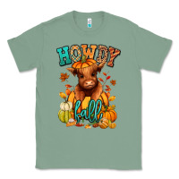 Sage Hay there Fall pumpkin heifer Classic Tee - RanaPortraitStore