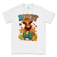 White Hay there Fall pumpkin heifer Classic Tee - RanaPortraitStore