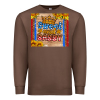 Chestnut usa flag sweet and sassy Premium Sweatshirt - HRA Design Shop