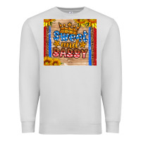 Dove Grey usa flag sweet and sassy Premium Sweatshirt - HRA Design Shop