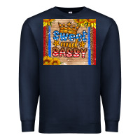 Navy usa flag sweet and sassy Premium Sweatshirt - HRA Design Shop