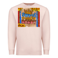 Pale Pink usa flag sweet and sassy Premium Sweatshirt - HRA Design Shop