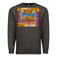 Smoke usa flag sweet and sassy Premium Sweatshirt - HRA Design Shop