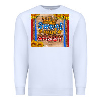 White usa flag sweet and sassy Premium Sweatshirt - HRA Design Shop