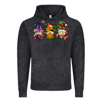 Vintage Black hallothanksmas gnome Vintage Hoodie - AdoDesignShop