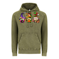 Vintage Olive hallothanksmas gnome Vintage Hoodie - AdoDesignShop