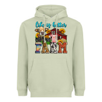 Matcha life is better on the farm Heavyweight Hoodie - Zillion Design Studio