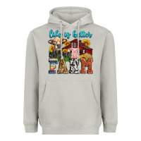 Moon Dust life is better on the farm Heavyweight Hoodie - Zillion Design Studio