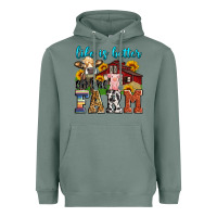 Sage life is better on the farm Heavyweight Hoodie - Zillion Design Studio