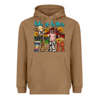 Life Is Better On The Farm Heavyweight Hoodie | Teevron