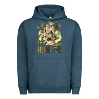 Pigment Midnight Navy Egg hunter Urban Hoodie - NancyCooperArtShop