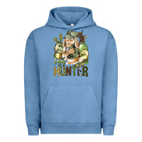 Pigment Pebble Blue Egg hunter Urban Hoodie - NancyCooperArtShop