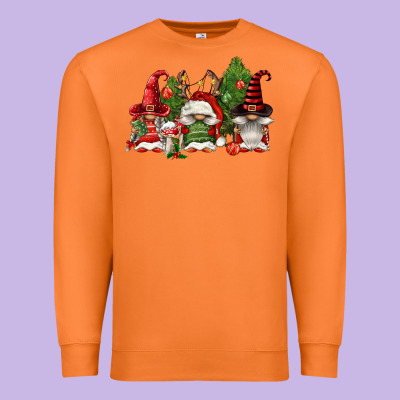 Christmas Gnomies Premium Sweatshirt Designed By Fadigitalartstudio