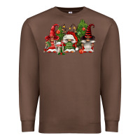 Chestnut christmas gnomies Premium Sweatshirt - FaDigitalArtStudio