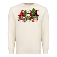 Sandshell christmas gnomies Premium Sweatshirt - FaDigitalArtStudio