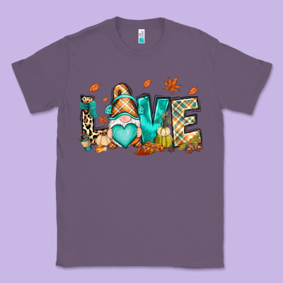 But I Think I Love Fall Most Of All Gnome Classic Tee Designed By Ranaportraitstore