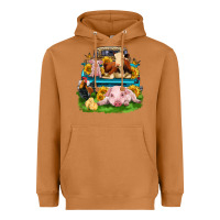 Meerkat farm truck animals Heavyweight Hoodie - Zillion Design Studio