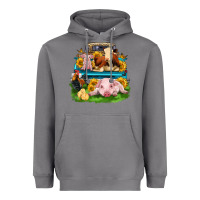 Storm farm truck animals Heavyweight Hoodie - Zillion Design Studio