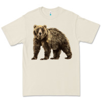 Bone Brown Bear Premium Tee - LillyAllenDesigns