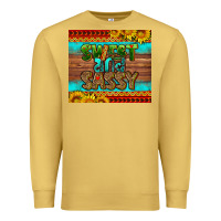 Antique Gold sweet and sassy Juneteenth Premium Sweatshirt - HRA Design Shop