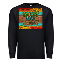 Black sweet and sassy Juneteenth Premium Sweatshirt - HRA Design Shop
