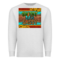 Oatmeal Heather sweet and sassy Juneteenth Premium Sweatshirt - HRA Design Shop