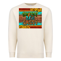 Sandshell sweet and sassy Juneteenth Premium Sweatshirt - HRA Design Shop