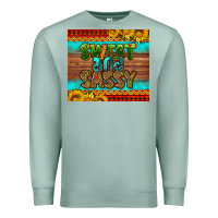 Seafoam sweet and sassy Juneteenth Premium Sweatshirt - HRA Design Shop