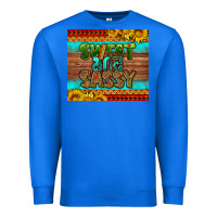 True Royal sweet and sassy Juneteenth Premium Sweatshirt - HRA Design Shop