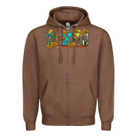 Chestnut texas Zipper Hoodie - texasbilliewilder