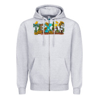 Heather Grey texas Zipper Hoodie - texasbilliewilder