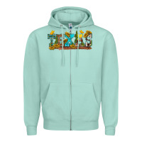 Seafoam texas Zipper Hoodie - texasbilliewilder