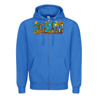 True Royal texas Zipper Hoodie - texasbilliewilder