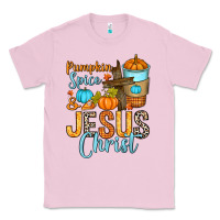 Bubblegum Pink Pumpkin spice and Jesus Christ Classic Tee - RanaPortraitStore