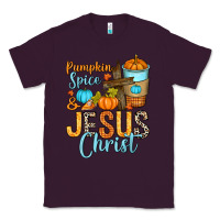 Plum Pumpkin spice and Jesus Christ Classic Tee - RanaPortraitStore