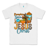 White Pumpkin spice and Jesus Christ Classic Tee - RanaPortraitStore