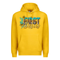 Lemon but first jesus Premium Hoodie - NancyCooperArtShop