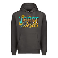 Smoke but first jesus Premium Hoodie - NancyCooperArtShop