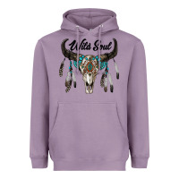Lavender wild soul boho skull Heavyweight Hoodie - RanaPortraitStore