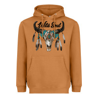Meerkat wild soul boho skull Heavyweight Hoodie - RanaPortraitStore