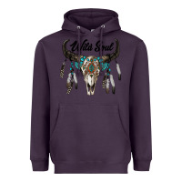 Plum wild soul boho skull Heavyweight Hoodie - RanaPortraitStore