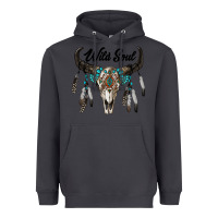 Smoke wild soul boho skull Heavyweight Hoodie - RanaPortraitStore